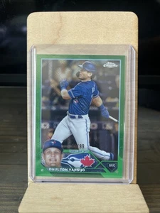 2023 Topps Chrome Logofractor DAULTON VARSHO rifrattore verde 98/99 #33 - Foto 1 di 3