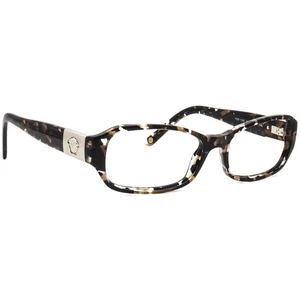 Versace Eyeglasses MOD. 3135 876 Crystal Spotted Black Brown Italy 53[]16 135 - Picture 1 of 6