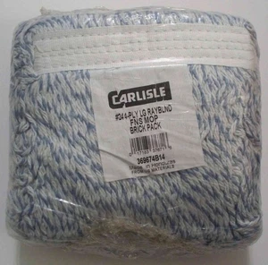 Carlisle #24 4-Ply Large Rayon Blend Mop Head Refill - 369674B14 - Combo Ship - Picture 1 of 2
