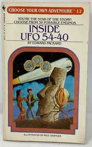 Vintage Choose Your Own Adventure #12 Inside UFO 54-40 1982 Paperback - Picture 1 of 6
