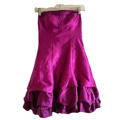 De Colección Morgan Co Vestido de Baile de graduación Mini Vestido Rosa 5/6 Ajuste S Años 90 Y2K Hada Gótico Tul Foto 1 de 4