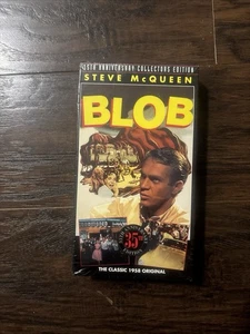 Goodtimes Home Video The Blob 35th Anniversary Collectors Edition VHS Sealed - Picture 1 of 1