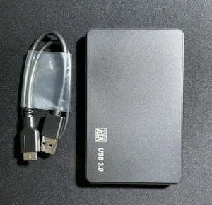 1TB External Portable HDD Hard Drive USB 3.0 PC Mac HGST Travelstar Z5K1 - Afbeelding 1 van 1