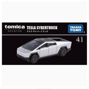 Takara Tomy Tomica Premium TP41 Tesla Cybertruck Model Toy Car 2025 New in Box - Picture 1 of 5