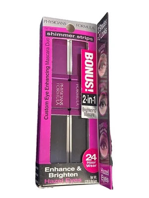 Physicians Formula Shimmer Strips 2-in-1 Brightening Mascara Duo, Hazel Eyes - Image 1 of 3