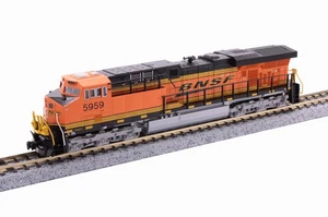 Kato 176-8959-DCC N BNSF "Swoosh" GE ES44AC Diesel Locomotive with DCC #5959 - Picture 1 of 1