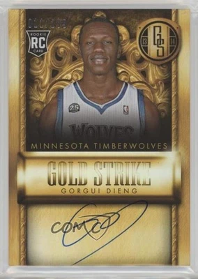 2013 Panini Gold Standard Strike Signatures /299 Gorgui Dieng #15 Rookie Auto RC - Image 1 of 2