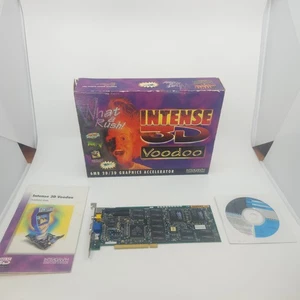 Intergraph 3Dfx Intense 3D Voodoo Rush PCI 6MB Video Card + Box - Tested - Picture 1 of 21
