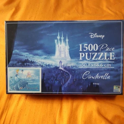 Disney Cinderella 1500 Piece Jigsaw Puzzle, 50.8x68.6 cm, Used - Image 1 of 3