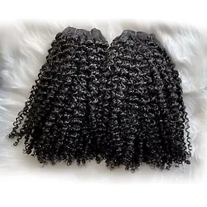 Indian Kinky Curly 3c/4a - Premium Haarverlängerung - Bild 1 von 8