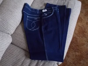 Vintage 1970's **NEW** Zacari I.C. Isaacs & Co 38L (34Long) Dark Straight Leg - Picture 1 of 7
