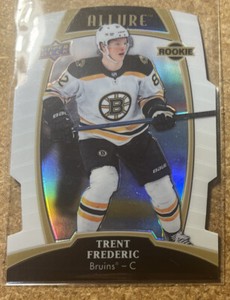 2019-20 Upper Deck Allure White Rainbow Trent Frederic #83 RC Boston Bruins