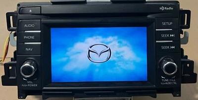 Mazda CX-5 CX-3 Navigationsgerät Autoradio Navi Radio CV-VM42E1JMA TOP ZUSTAND - Bild 1 von 3