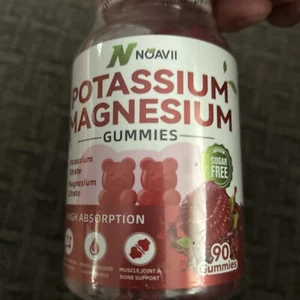 Potassium Magnesium Gummies 180 Count 2 Pack Exp: 12/2025 - Picture 1 of 5