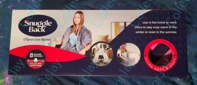 Cobertor de cadeira de escritório aconchegante confortável cadeira de escritório envoltório rosa *NOVO* - Imagem 1 de 4