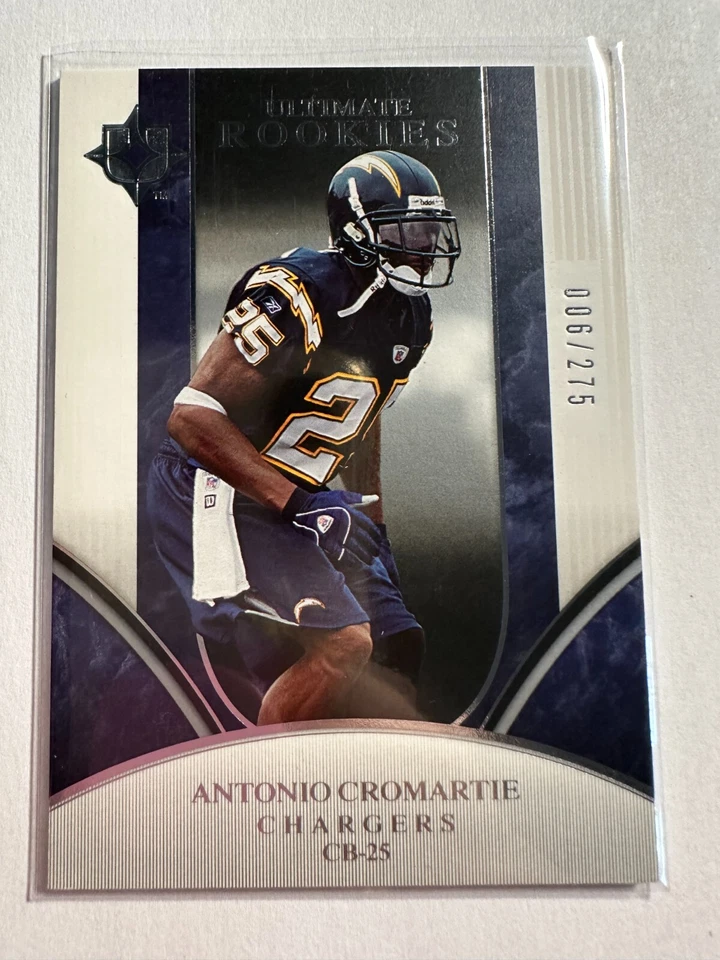 K108,468 - 2006 Ultimate Collection #267 Antonio Cromartie RC #/275 - Image 1 of 1