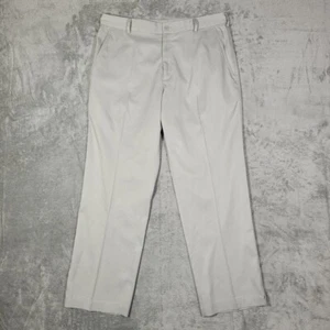 Pantalone Nike Uomo 34x30 Golf Dri-Fit Grigio Chino Gamba Dritta Outdoor Adulto - Foto 1 di 16