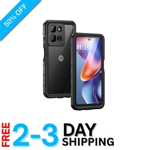 Waterproof Case for Moto G 5G 2025 - Full Body Shockproof Protection - Photo 1 sur 11