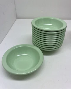 Vintage Texas Ware #110 Lot of 12 Melamine Mint Bowls 4.5” USA Summercamp - Picture 1 of 5