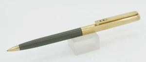 Paper Mate Profile Grey & Gold Cap & Gold Trim 0.9mm Pencil - 1980's - USA - Picture 1 of 4