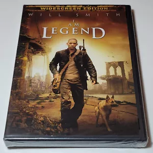 I Am Legend (DVD, 2007) Will Smith Alice Braga Dash Mihok Free 1-Day Shipping - Picture 1 of 2