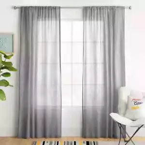 ⚡️2 pc Light Filtering Window Curtain Panels - Room Essentials - Sz 42"W x 84" L - Picture 1 of 4