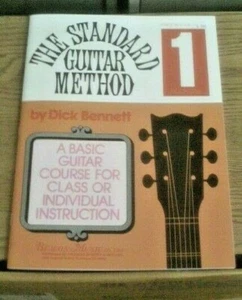 The The Standard Guitar Method Book 1 by Dick Bennett - Picture 1 of 2