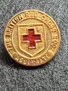 INSIGNIA PRENDEDOR JR GAUNT VINTAGE 'ASOCIADO' DE LA SOCIEDAD DE LA CRUZ ROJA BRITÁNICA - Imagen 1 de 4