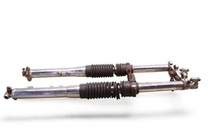 1972 Suzuki T500 T 500 Twin Titan *2216B Forks Front End - Picture 1 of 12