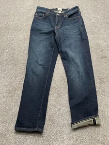 Flint and Tinder Jeans Adult 29X30 Blue Straight Fit Regular Selvedge Denim Mens - Picture 1 of 9