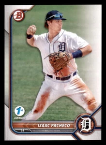 2022 Bowman 1st Edition #BPPF106 Izaac Pacheco - Picture 1 of 2