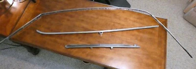 1965 1966 Ford Galaxie 500 Drip Rail Weatherstrip canal moldagem mão direita - Imagem 1 de 4