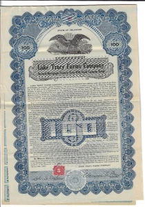 FLORIDA? 1922 Lake Tracy Farms Company Bond Stock Certificate - Picture 1 of 3