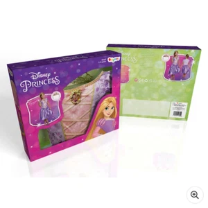 Disney Princess Rapunzel Box Set Costume with Dress & Tiara 5 To 6 Years - Picture 1 of 24