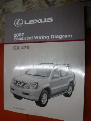 2007 LEXUS GX 470 ORIGINAL FACTORY ELECTRICAL WIRING DIAGRAMS MANUAL SERVICE - Image 1 of 4