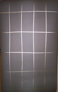 DARK GRAY AND PEWTER GEOMETRIC UNPASTED WALLPAPER # CE3921 - Picture 1 of 6