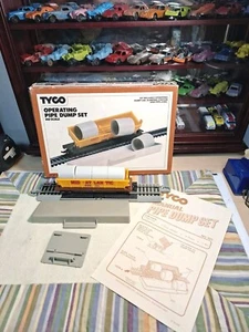VINTAGE TYCO HO HOPPER CAR UNLOADING SET IN ORIGINAL BOX WITH INSTRUCTIONS #953 - Picture 1 of 6