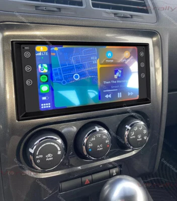 For Dodge Challenger 2008-2014 Car Stereo Android 13 Carplay Radio GPS Navi DSP - Image 1 of 4