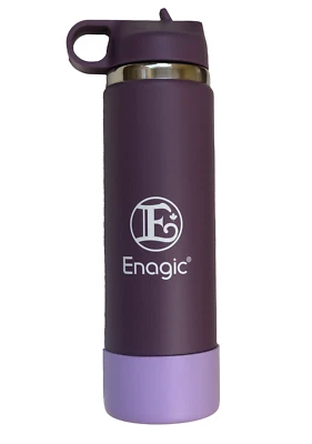 Enagic Kangen Leveluk Stainless Steel Water Bottle Insulated Quality 24oz NEW - Image 1 of 4