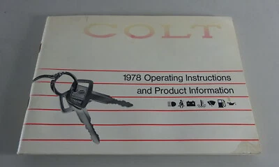 Manuale Dell'Owner / Manuale Dodge / Plymouth Colt Anno 1978 - Immagine 1 di 2