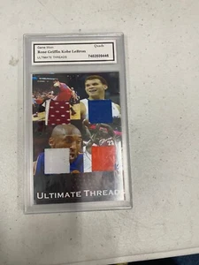 ROSE GRIFFIN KOBE LEBRON ULTIMATE THREADS QUADS 1/1 - Picture 1 of 2