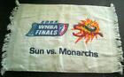 2005 WNBA Finals Sun vs Monarchs golf bowling sports coton serviette à main
