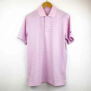 BROOK BROTHERS Pink Blue Striped Polo Shirt S NEW  - Picture 1 of 9