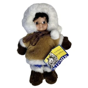 Bambola KIPMIK Eskimo Inuit Kawvich Northern Neighbors Alaska 10" - Foto 1 di 7