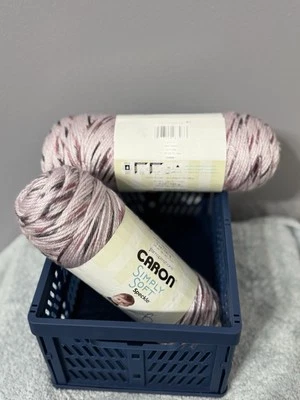 Caron Simply Soft Yarn, Color Wisteria, 2 Skeins, New,  - Image 1 of 4