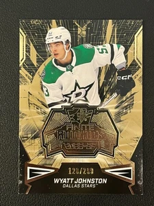 Wyatt Johnston 2022-23 Upper Deck SPX Finite Rookies RC /299 Stars - Picture 1 of 2