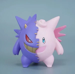 Limited Pokemon Gengar Clefable Fusion Figure PVC Action Model Anime Collectible - Picture 1 of 6
