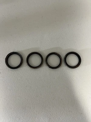 2006 06 06-07 SUZUKI GSXR 750 GSXR 600 EXHAUST HEADERS PIPES SEALS GASKETS OEM - Image 1 of 4