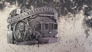 Siskiyou Western Hall of Fame JUDGE ROY BEAN Belt Buckle 1988 210/1000 - Picture 1 of 6