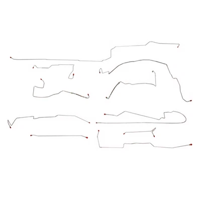 Kit completo de línea de freno para Chrysler 300M 1999-2004 con AWABS-CBK0027OM Foto 1 de 3